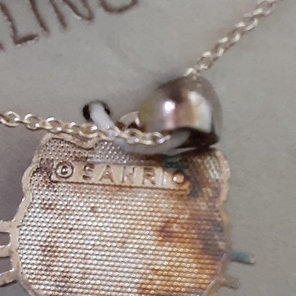 Sterling Silver Hello Kitty Bow Necklace - Picture 5 of 7